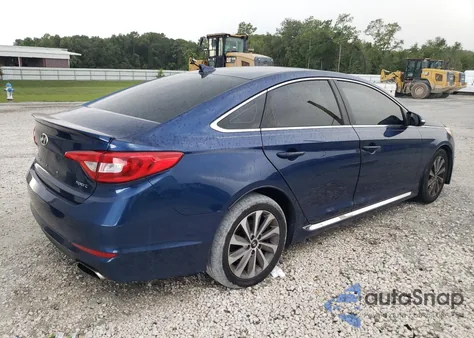 2015 Hyundai Sonata Sport из США, поврежденный, VIN 5NPE34AF5FH037256